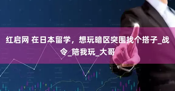 红启网 在日本留学，想玩暗区突围找个搭子_战令_陪我玩_大哥